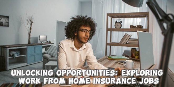Work From Home Insurance Jobs